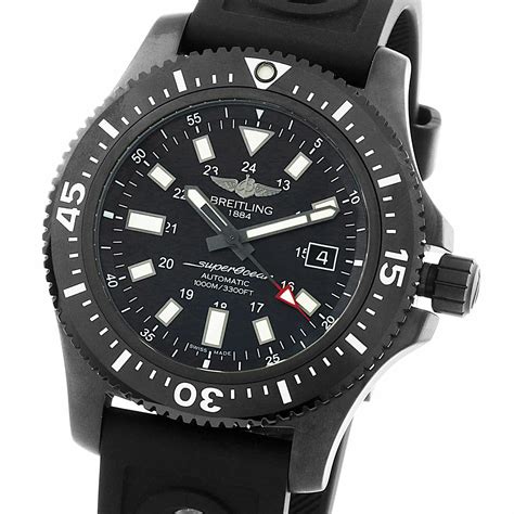 breitling superocean black steel limited edition